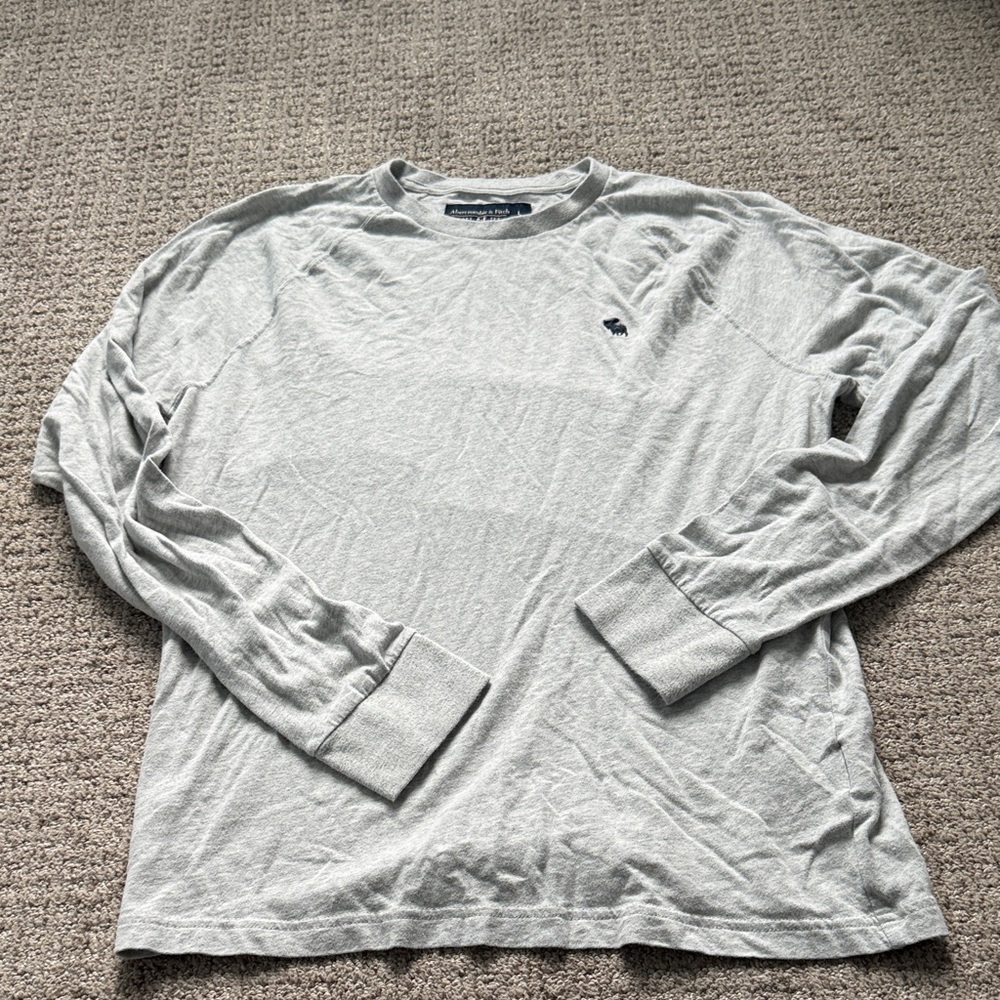 Abercrombie & Fitch Soft A&F Tee 100% Cotton Long Sleeve